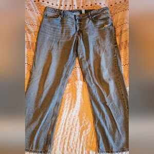 H&M Light Blue Straight Leg Jeans